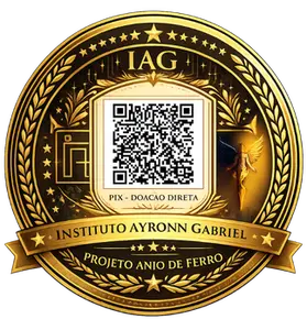Selo CODE QR DOAÇÃO VIA PIX VOLUNTÁRIA