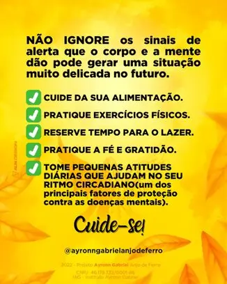 Publicação saúde mental